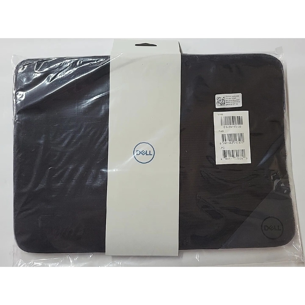 Dell ES1520V Essential‎ Sleeve 15" Laptop Zipped Bag Case Black ES-SV-15-20